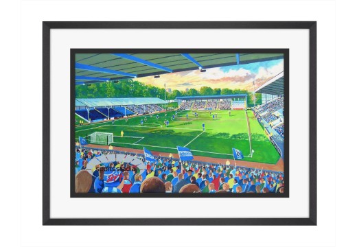 The Shay Stadium Fine Art Print - Halifax Town FC The Shay Stadium Fine Art Print - Halifax Town FC